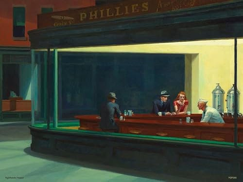 Onthewall Edward Hopper Nighthawks Kunstdruck Poster