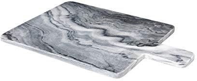 Broste Copenhagen Adam 70310624 L - Tabla de cortar (mármol, 45 x 30 cm), color gris