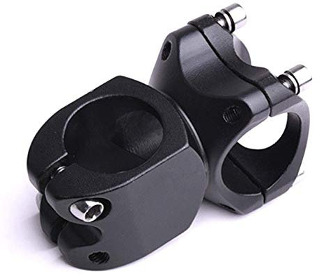 POHOVE 25.4mm Fahrrad Lenkervorbau, Aluminiumlegierung Fahrrad Vorbau, Mountainbike Vorbau, Fahrrad Lenker Vorbau, Kurz Lenkervorbau für die Meisten Fahrrad, Rennrad, Mountainbike, MTB, Fahrrad