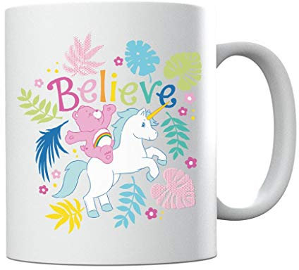 Care Bears Cheer Bear Unicorn Believe Mug