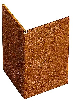 innogard 6017-002 - Connettore angolare esterno per bordo prato - Acciaio corten - Bordo letto, protezione anticorrosione, altezza 20 cm