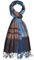 Lorenzo Cana Herren Schal Schaltuch 50% Kaschmir 50% Wolle Tuch Herrenschal Herrentuch Blau Navy Camel 7865611