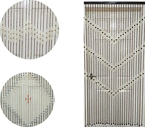 Classic Wooden Bamboo Beautiful Hanging Beaded Door Curtain String Fly Insect Screen Blind Design Varies Home Gifts Decoration