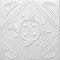 Panneaux 3D en souple pur polystyrène XPS PS, panneau de plafond 50x50cm, décors muraux, revêtement mural, de 2-3 mm d'épaisseur (10m², 08107)