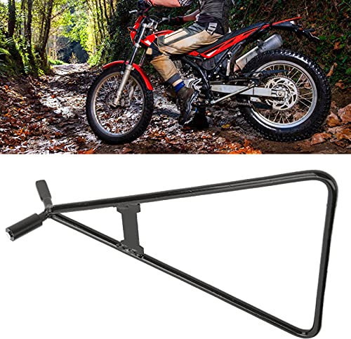 Motorrad Dreieck Ständer, Seitenstütze Dreieck Motorradständer, Triangelständer Motorrad Seitenständer, Dreieck Seitenständer Stahllegierung Ständer Zubehör Universal für Motorrad Motocross Dirt Bike