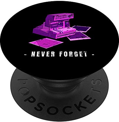 Vintage Kamera 80er Liebhaber Fotograf PopSockets mit austauschbarem PopGrip