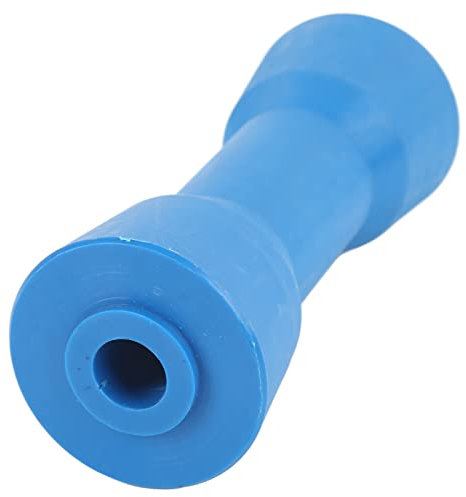 Akozon Rouleau de Quille, 160 Mm Bleu Bateau Remorque Rouleau de Quille PVC Marine Rouleau de Quille Arbre à Centrage Automatique Rouleau de Quille pour Remorques Bateaux Accessoires