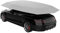 Torribala Coche Universal de la de Sol Paraguas Cubierta Carpa de Tela ImpermeableProteccióN UV 4,2 X 2,1 M Plata