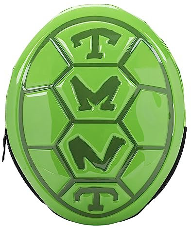 Bioworld Teenage Mutant Ninja Turtles Hartschalen-Rucksack für Jugendliche 16 mit Charakter-Kapuze
