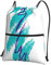 90er Jahre Cup Design Outdoor Freizeit Reißverschluss Kordelzug Rucksack Damen und Herren Kordelzug Rucksack Sportrucksack