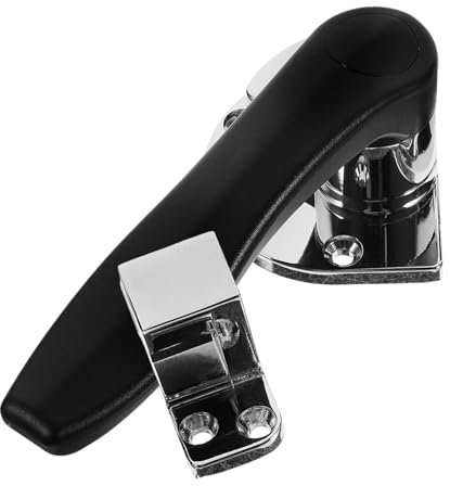 Housoutil Heavy Duty Freezer Door Latch for Cooler Zinc Alloy Walk-in Freezer Door Lock Sleek Design