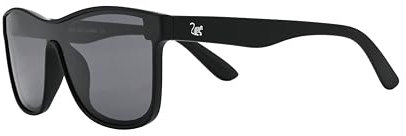 Surf Monkey Polarisierte Sonnenbrille für Damen und Herren, UV400, BPA-frei, Schwarz