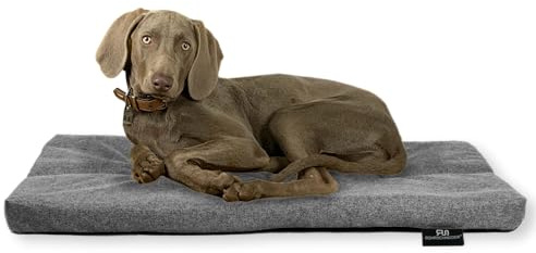 Rohrschneider Hundebett, Anti-Rutsch, kl., mittelgr. & gr. Hunde, Gr.3 grau