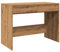 Bureau chêne artisanal 101x50x76,5 cm bois d ingénierie