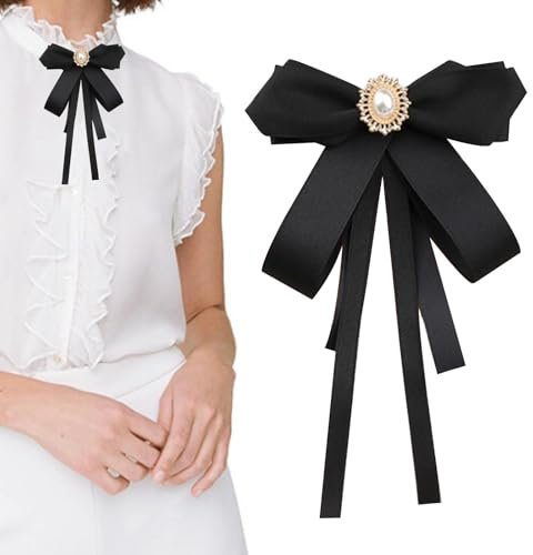 Zernblend ladies bow ties, pre-tied clip on bow ties for style and comfort, brooches & pins for ladies, brooch, brooch ladies, brooches for clothing