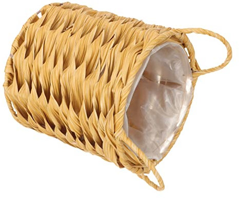 Yardwe Pflanzenkörbe Für Den Innenbereich Gewebter Blumentopfkorb Pflanzgefäß Sicheres Material Stabiler Aufbewahrungskorb Für Die Inneneinrichtung