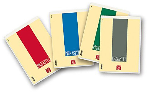 Pigna 0213748BI, Conf. 10 pz. Blocco A4 con Punto Metallico, 70 Fogli