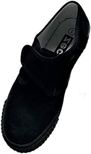 Zeco Supplied By Essential Wear School Girls/Boys/Adults Black Plimsoles Pumps Plimsolls