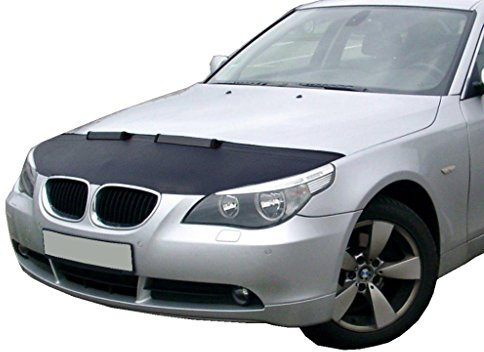 AB-00046 AUTO-BRA kompatibel mit BMW E60 E61 Bj. 2003-2010 Haubenbra Steinschlagschutz Tuning Bonnet Bra