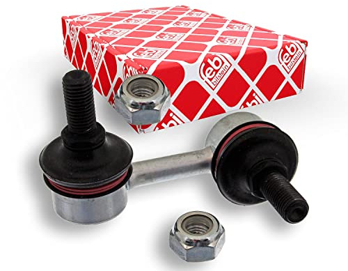 febi bilstein 41205 Verbindungsstange mit Sicherungsmuttern, 1 Stück | Kompatibel mit: MITSUBISHI LANCER IV, LANCER VI, LANCER VII, LANCER VIII