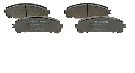 Bosch BP2221 Bremsbeläge - Vorderachse - ECE-R90 Zertifizierung - vier Bremsbeläge pro Set | Bosch-Qualität - für weniger Bremsgeräusche und Bremsstaub - ECE-R90 zertifiziert - kupferfrei