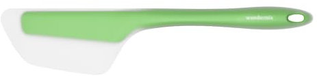 Wundermix - FlexiSpatel® Flexibler Silikon-Spatel (34cm) • Spachtel ideal für deine Küchenmaschine • Zum Entleeren des Mixtopfs • Farbe: Grün
