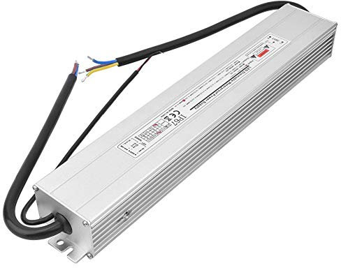Alimentatore dimmerabile 2 in 1, DC24V 12.5A 300W Uscita IP67 impermeabile SCR/0-10V Alimentatore LED AC170~260V (50/60Hz)