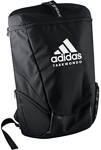 adidas Sport Rucksack Taekwondo black/white, adiACC090 (L (43 L))