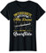 Unterschätze niemals eine alte Dame mit einer Querflöte T-Shirt