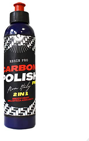 Crema Lucidatura CarbonPolish Pro – 250 ml per la lucidatura delle superfici in carbonio