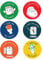 Pack of 120 Potty Training Stickers for Boys, Girls Toddlers - 30 mm Round Waterproof Toilet Training Reward Stickers Packwith®