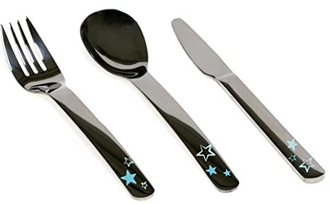 Kiokids Stainless Steel Children's Cutlery 3 Pcs
