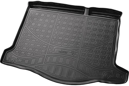 Recambo Alfombrilla de Goma para Maletero Apta para Dacia Sandero II, año de fabricación a Partir de 2012, Ajuste Borde