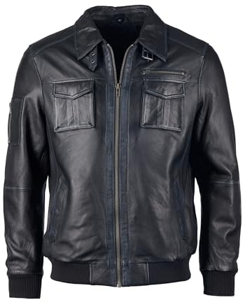 JCC Lederblouson Karlstad Black 5xl