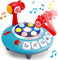 Sirecal PROACC Sensory Toys for 1 Year Old Boys - Whack A Mole Game Baby Musical Toys Early Development Educational Activity Toy Gifts for 1 Year Olds Boys Girls Toddlers Kids, One Side