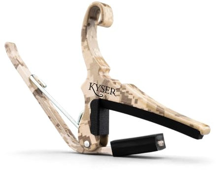 Kyser Guitars for Vets Quick-Change KG6G4V2A - Cejilla para guitarras acústicas de 6 cuerdas
