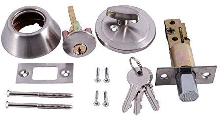 Lisher Aluminum Alloy Door Lock Frame Auxiliary Lock Unilateral Force Lock 101