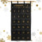 BOFUNX Adventskalender 2024 als Wandkalender zum Befüllen mit 24 Stoffbeutel Weihnachtskalender Weihnachten liegt in der Luft Kinder Wandkalender aus Filz 120 x 60 cm Schwarz