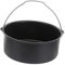 Gatuida Rivestimento per Friggitrice Ad Aria da 8 Pollici - per La Cottura di Torte con Manico - Accessorio per Teglia per Pizza per Una Cottura Facile