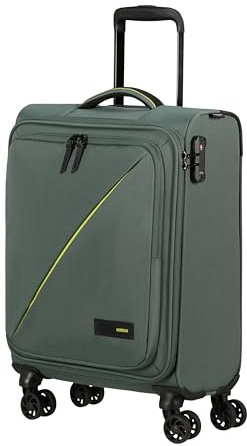 American Tourister Take2Cabin - Spinner S, hand luggage, 55 cm, 38.5 L, green (Dark Forest)