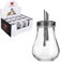 TWO TIGERS Pack 12 Azucareros de Cristal 150gr. Dispensador 7x14cm de Azúcar, Vidrio y Acero. Dosificador, Ideal para Hostelería, Bar, Restaurantes, Cafeterías, Hoteles, Hostales (12)