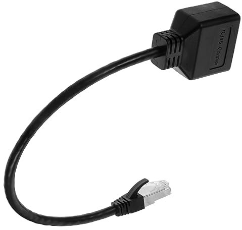 Tofficu Divisor Ethernet Adaptador De Divisor Ethernet para Uso Doméstico De Alta Velocidad