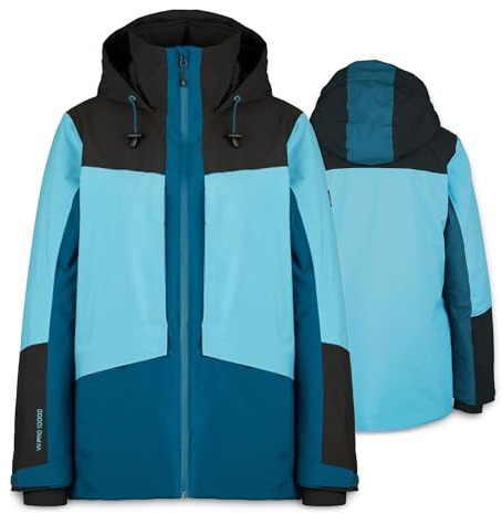 Heber Peak – Winterjacke Damen Women's PinusHe. II Ski Jacket – Skijacke Snowboardjacke atmungsaktiv, winddicht & wasserdicht (10.000 mmWS) – abnehmbare Kapuze & Belüftungsreißverschlüsse