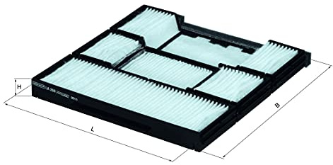 MAHLE LX 1700 Luftfilter Filtereinsatz u.a. passend für TOYOTA LAND CRUISER PRADO (_J12_)