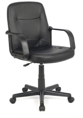 SixBros. Bürostuhl Schwarz - H-8365L-2/1323