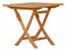 Kai Wiechmann Teak Klapptisch 80 x 80 cm Premium wetterfest langlebig