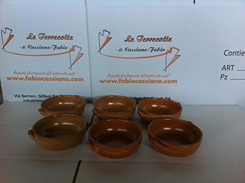 Ramequins en terre cuite, pour four, 14 cm