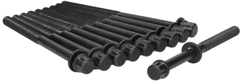 Ajusa 81028900 Head Bolt Set for Select Vehicles with 4-Cylinder Engine: Acura: 2007-12 RDX, 2002-06 RSX, 2004-08 TSX; Honda: 2003-07 Accord, 2002-11 Civic, 2002-09 CR-V, 2003-11 Element; Set of 10