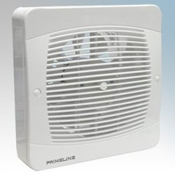 Manrose (Primeline) XF150T (PEF6020) Kitchen/Utility Extractor Fan with Run on Timer for 6/150mm Duct