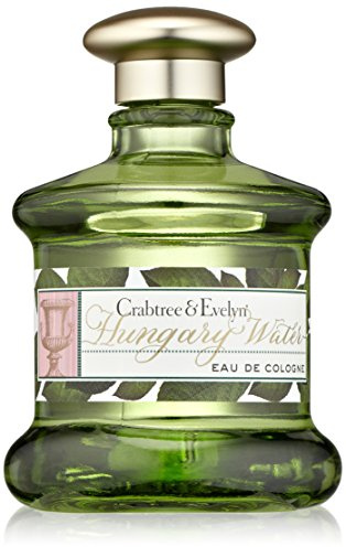 Crabtree & Evelyn Hungary Water Eau de Cologne, 3.4 Fl Oz